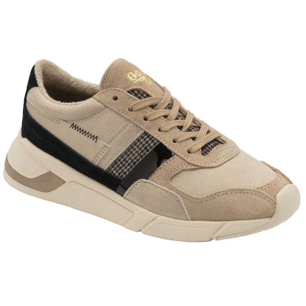 Gola Classics Eclipse Mode Sneakers Oat Tweed Multi Portugal | QHCF64502
