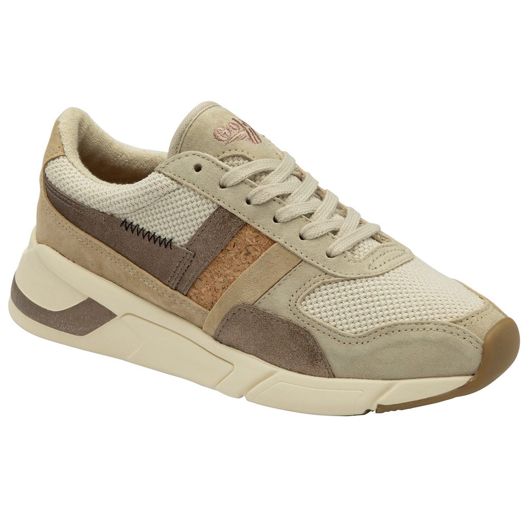 Gola Classics Eclipse Mode Sneakers Wheat Oat Bronze Portugal | AMJH04581