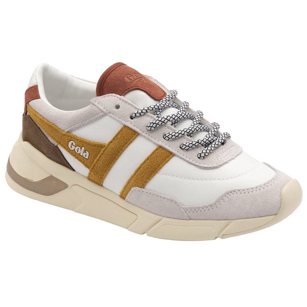Gola Classics Eclipse Pure Sneakers Branco Laranja Portugal | SNWG89571