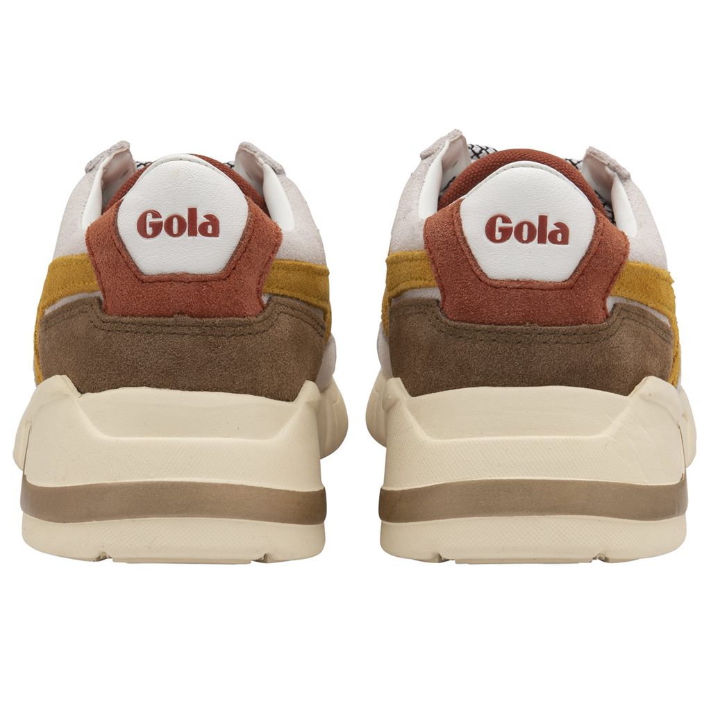 Gola Classics Eclipse Pure Sneakers Branco Laranja Portugal | SNWG89571