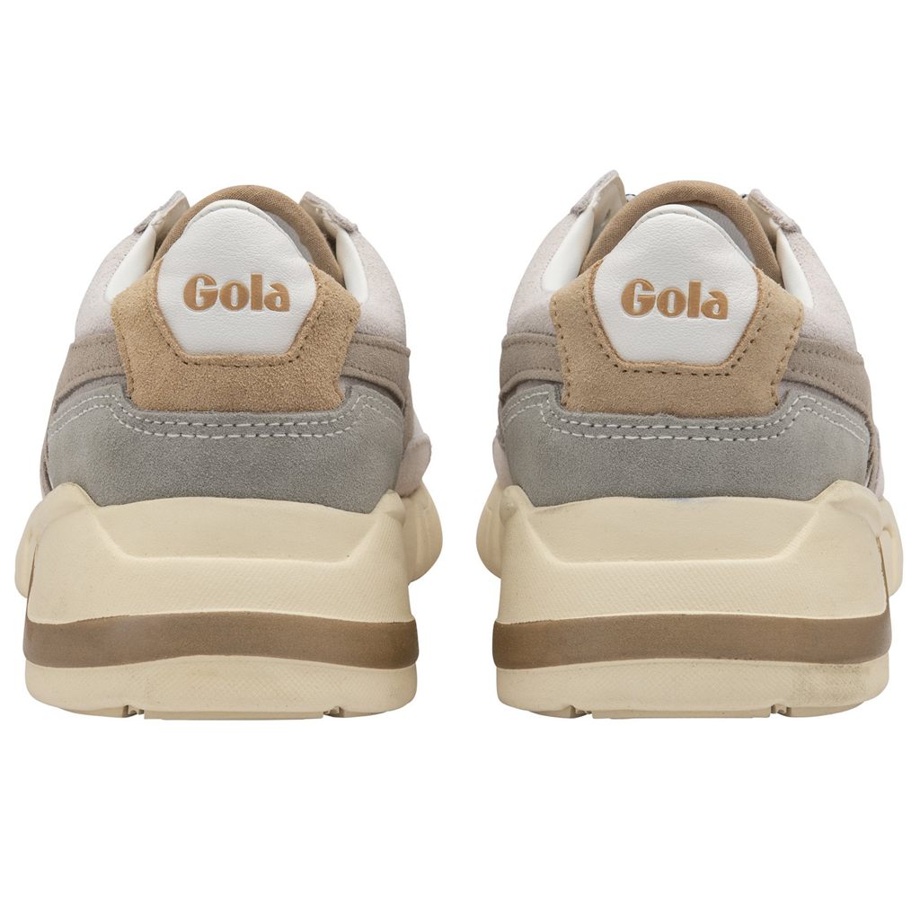 Gola Classics Eclipse Pure Sneakers Branco Cinzentas Portugal | TVJD87346