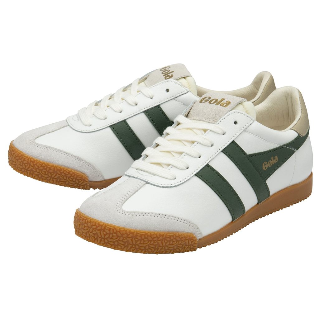 Gola Classics Elan Leather Sneakers Branco Portugal | OJYT29431