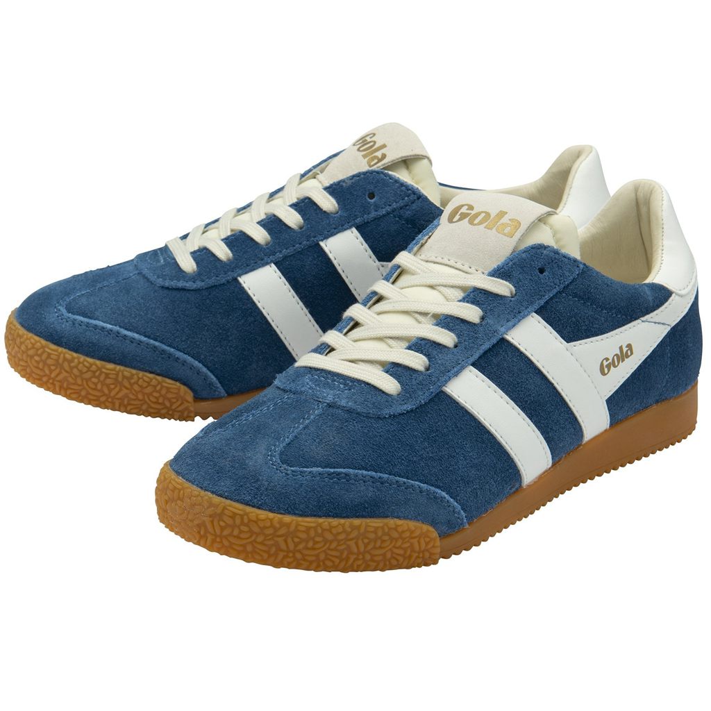 Gola Classics Elan Sneakers Azuis Branco Portugal | VQCA12963