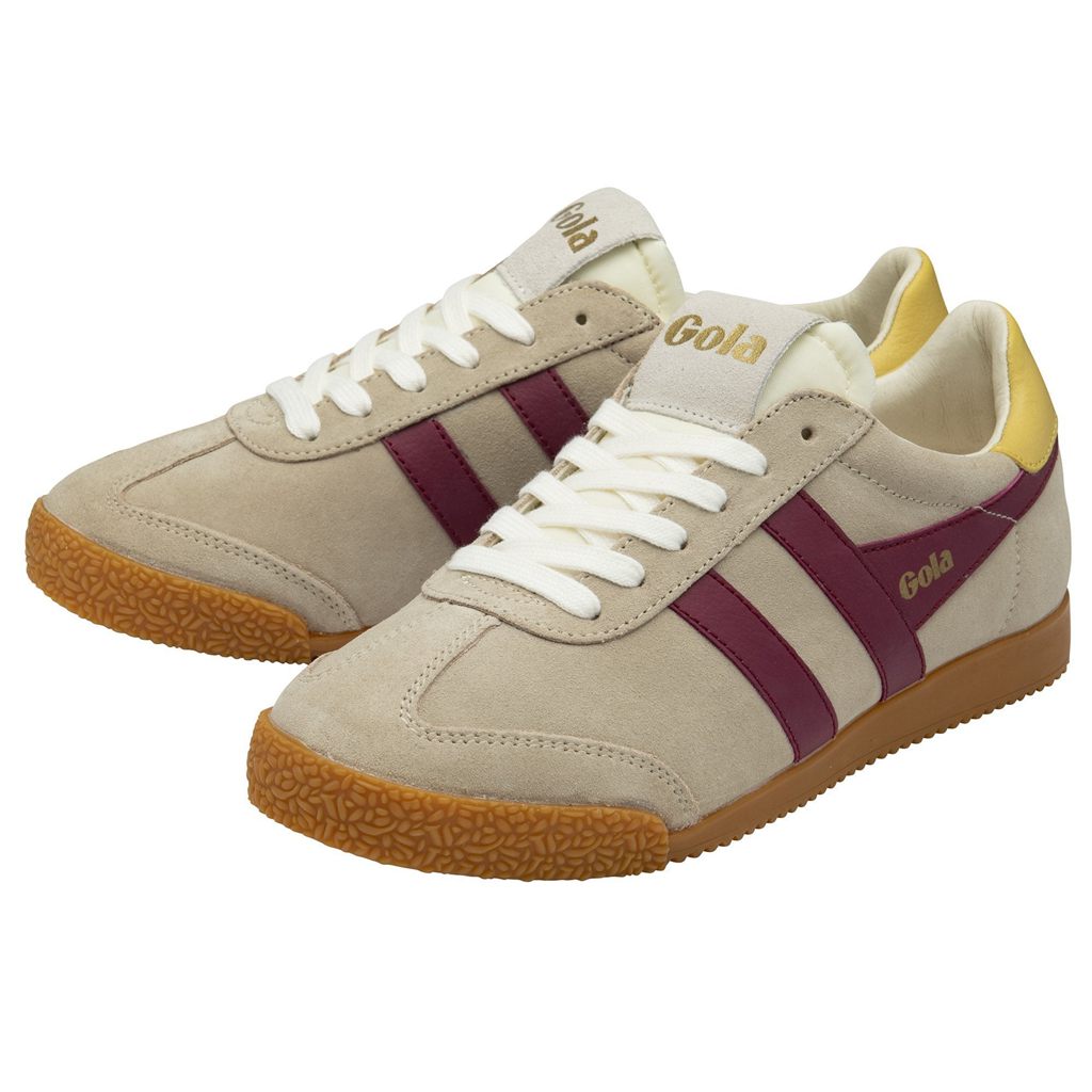 Gola Classics Elan Sneakers Bone Cerise Pollen Portugal | XRTP80754
