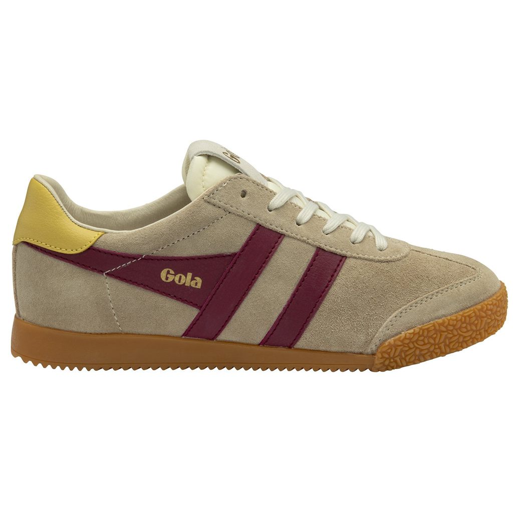 Gola Classics Elan Sneakers Bone Cerise Pollen Portugal | XRTP80754