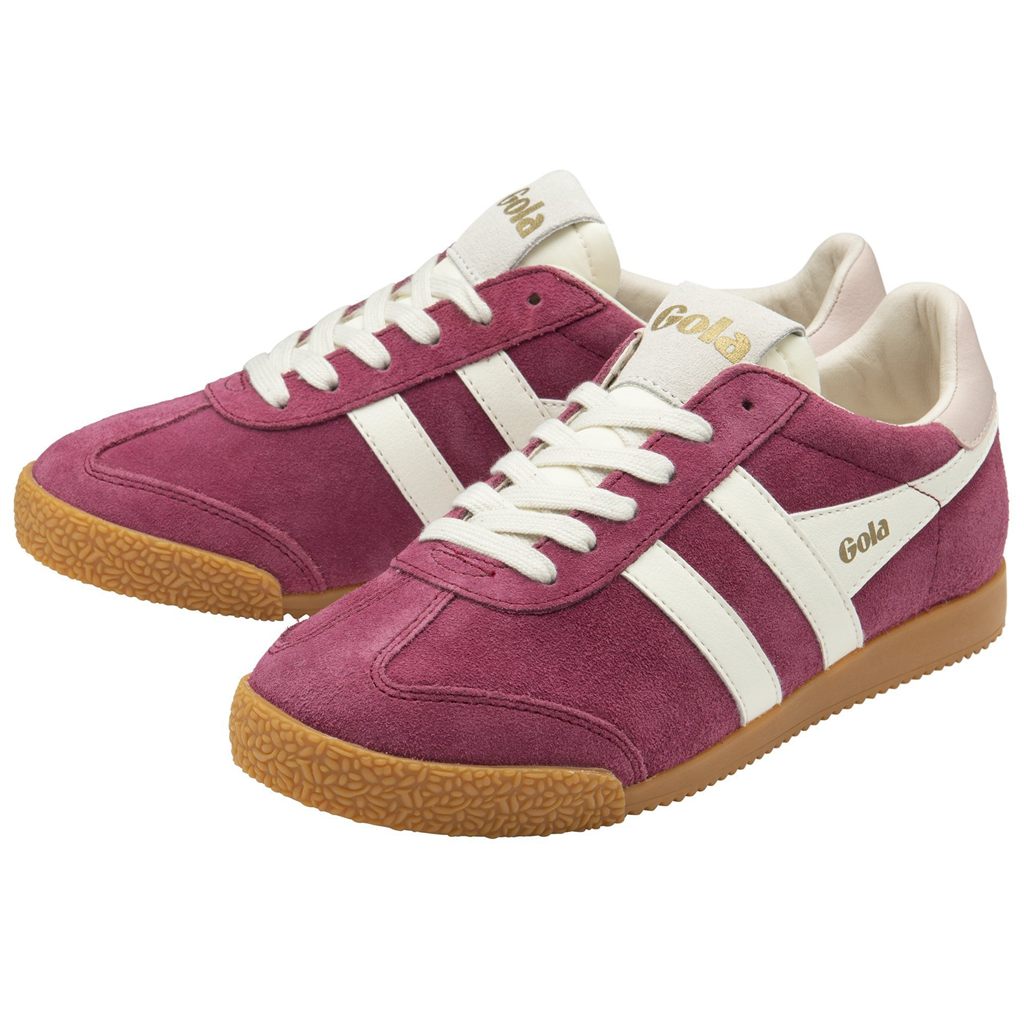 Gola Classics Elan Sneakers Branco Rosa Portugal | QVRB28734