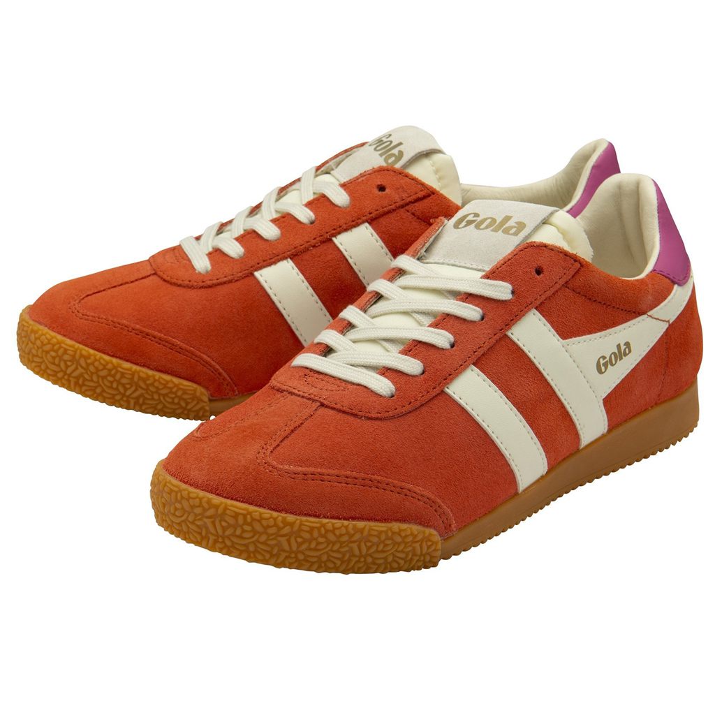 Gola Classics Elan Sneakers Coral Branco Fucsia Portugal | TXSZ62105