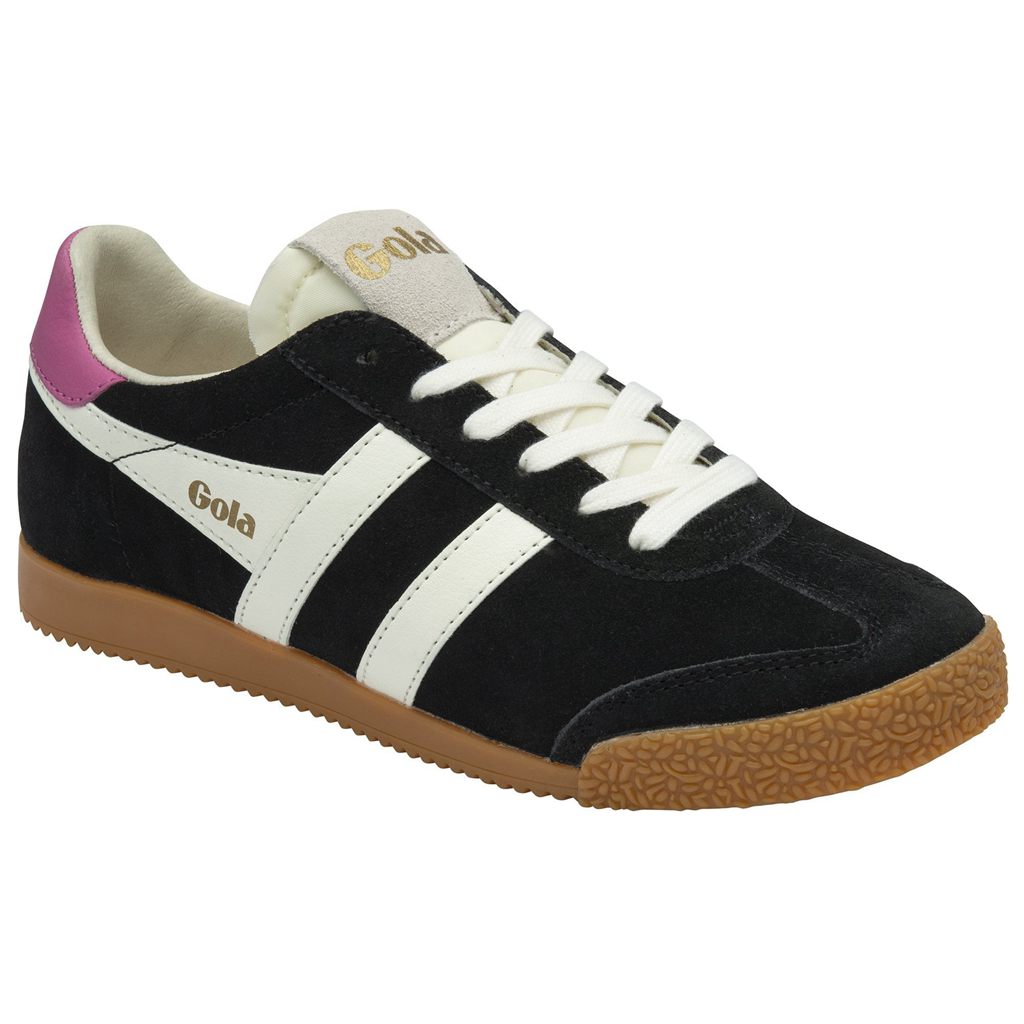 Gola Classics Elan Sneakers Pretas Branco Fucsia Portugal | JASQ50431