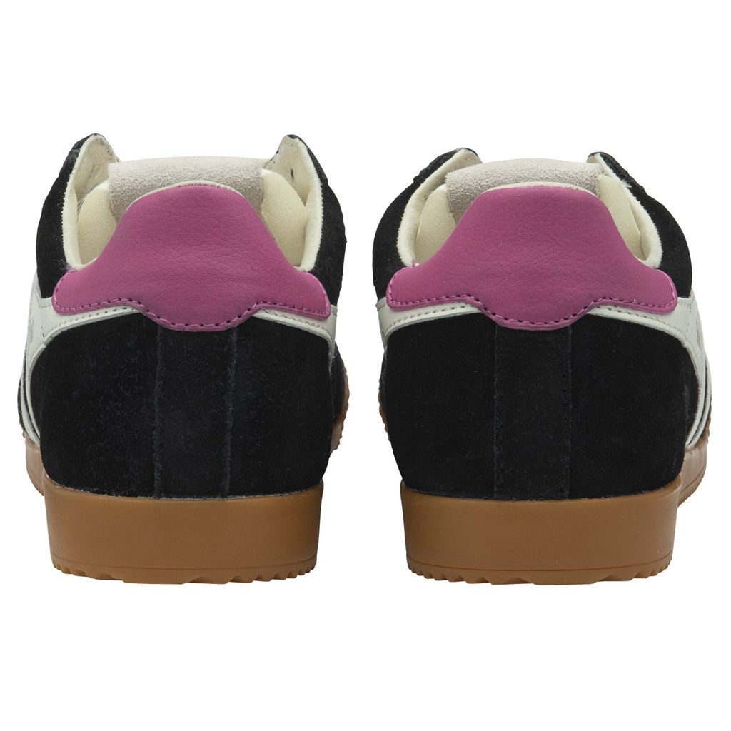 Gola Classics Elan Sneakers Pretas Branco Fucsia Portugal | JASQ50431