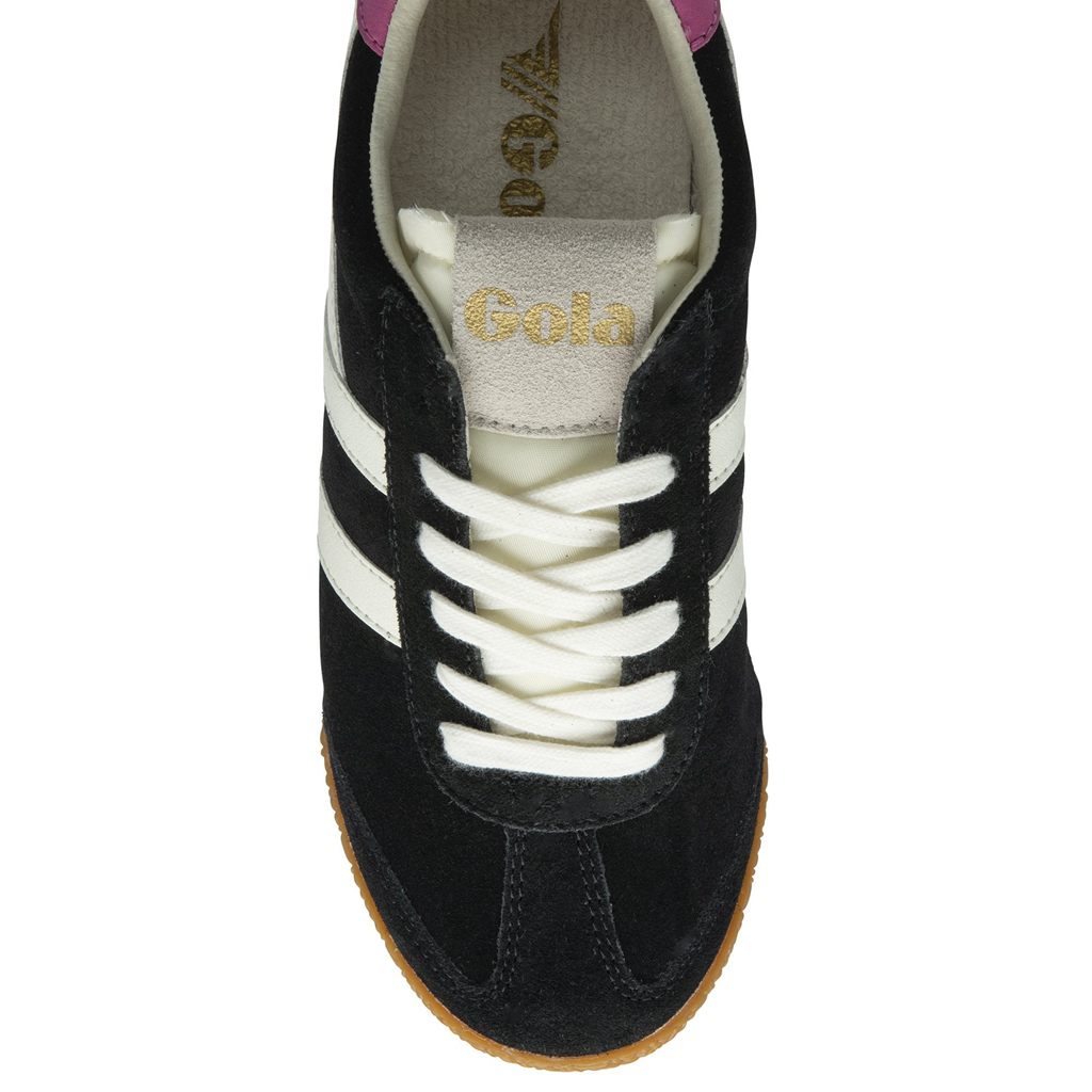 Gola Classics Elan Sneakers Pretas Branco Fucsia Portugal | JASQ50431