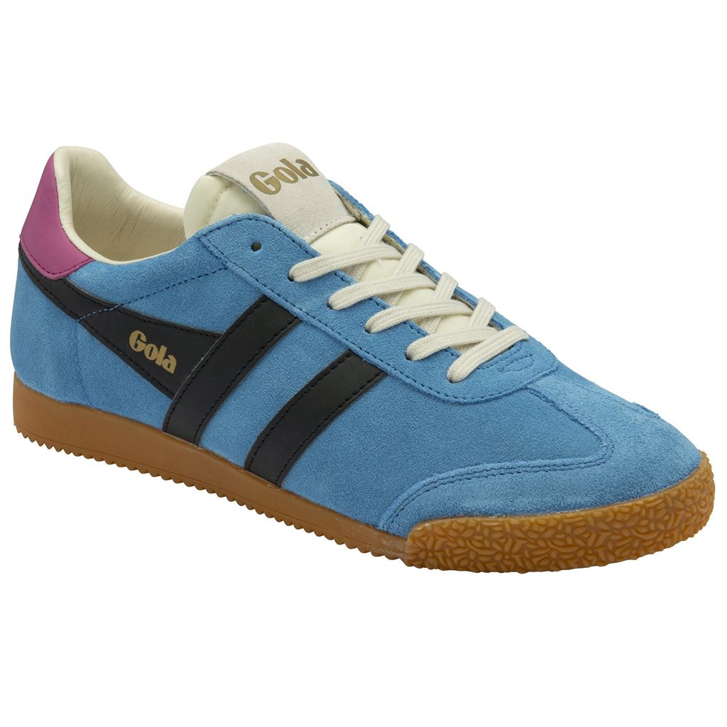 Gola Classics Elan Sneakers Pretas Fucsia Portugal | ESUF81950