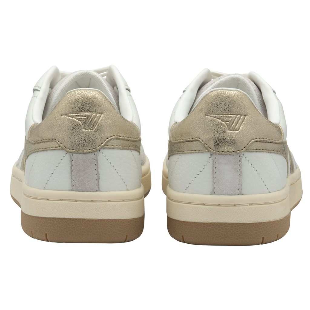 Gola Classics Falcon Mirror Sneakers Branco Douradas Portugal | WPRC36057