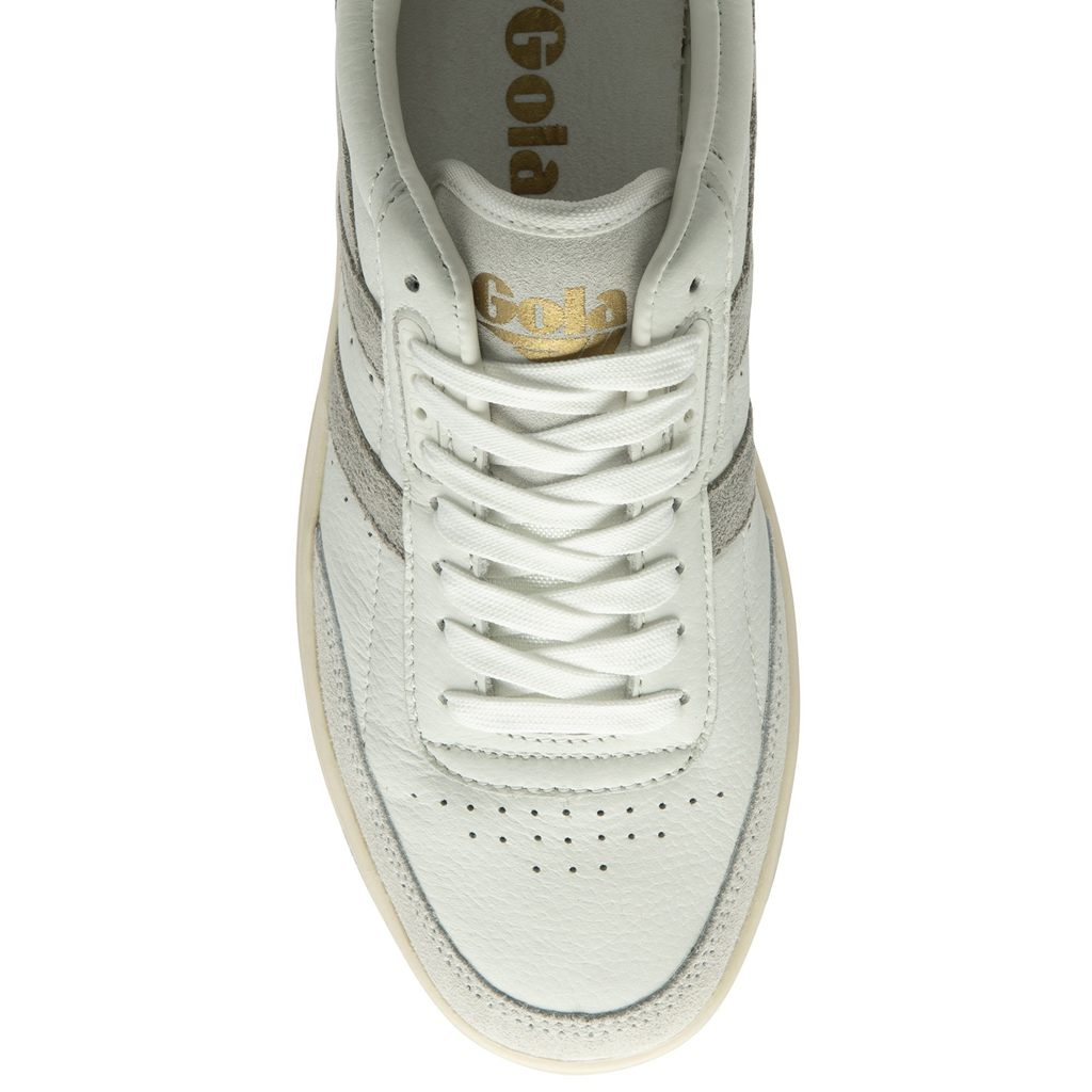 Gola Classics Falcon Sneakers Branco Luz Cinzentas Lavanda Portugal | YKJL79280