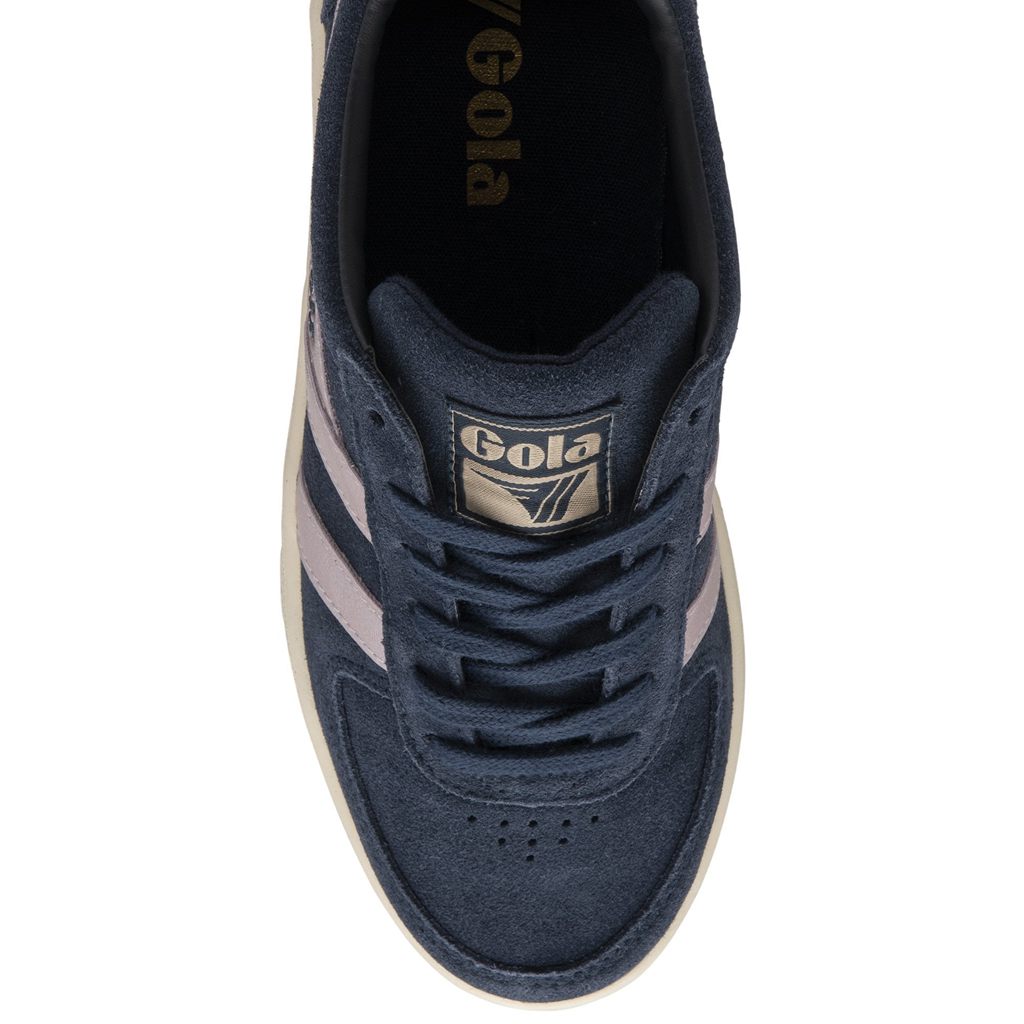 Gola Classics Grandslam Flame Sneakers Azul Marinho Rosa Portugal | SRHI67051