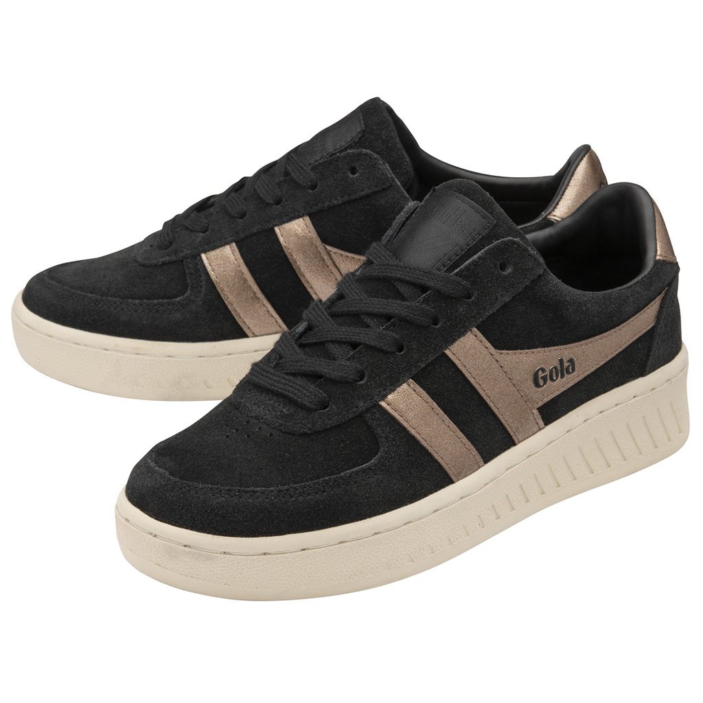 Gola Classics Grandslam Flame Sneakers Pretas Cobre Portugal | MRXP69207