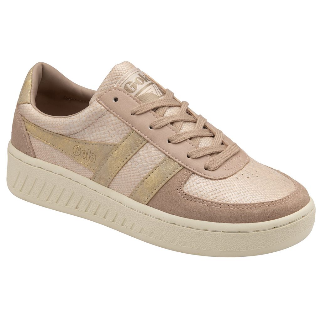 Gola Classics Grandslam Lizard Sneakers Rosa Douradas Portugal | UEHS86274