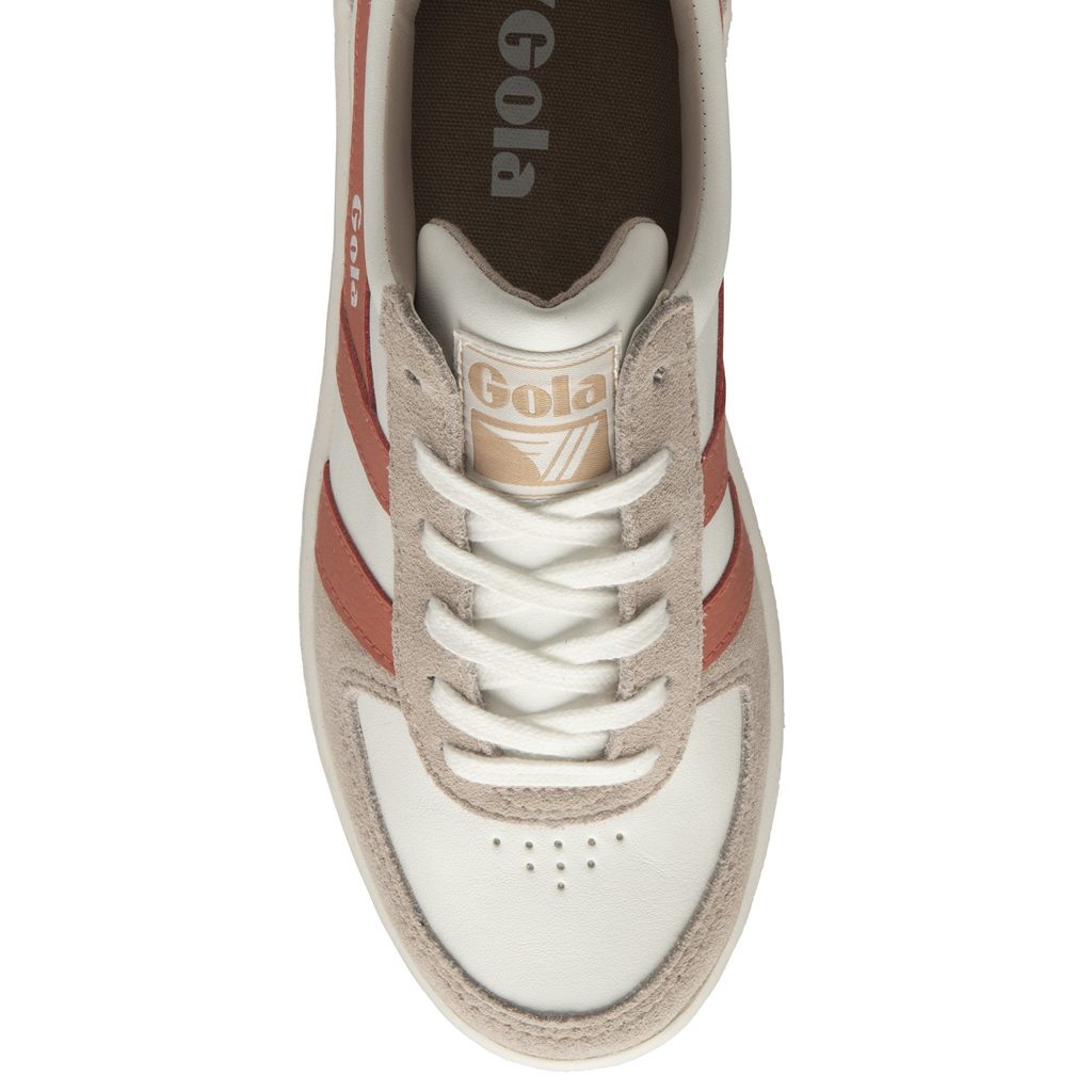 Gola Classics Grandslam Pure Sneakers Branco Coral Portugal | RZYV38751
