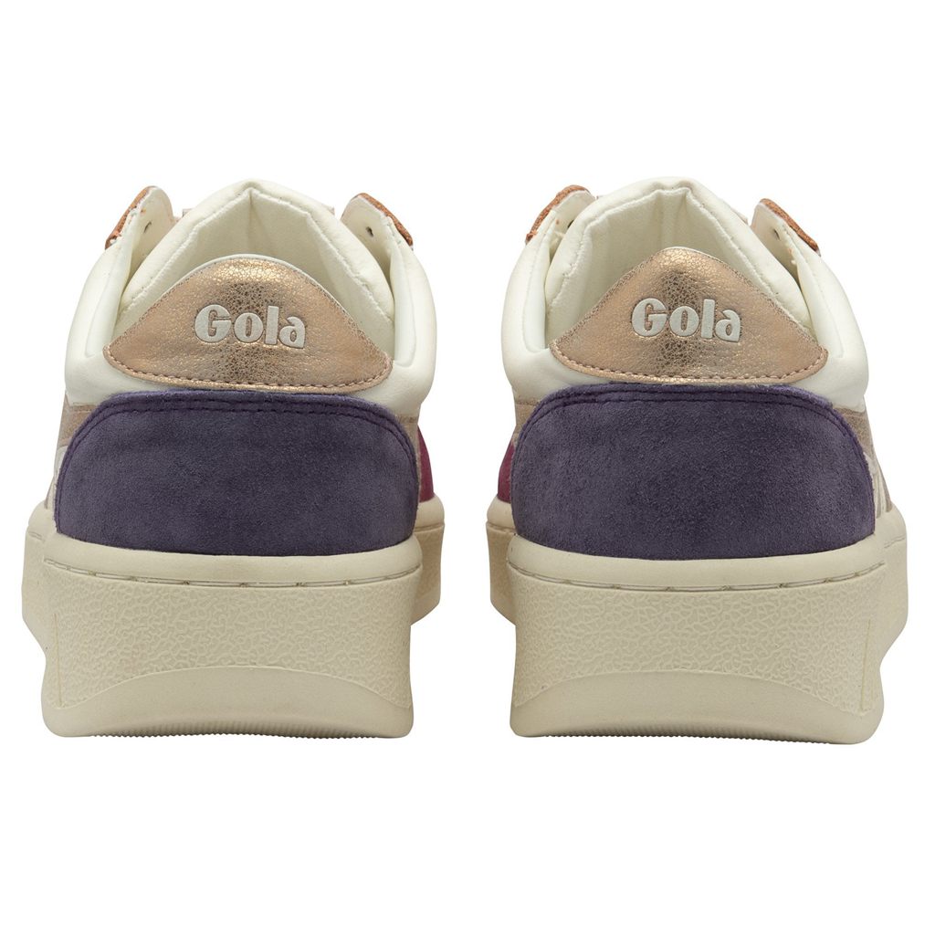 Gola Classics Grandslam Quadrant Sneakers Branco Rosa Douradas Portugal | TGOA09351