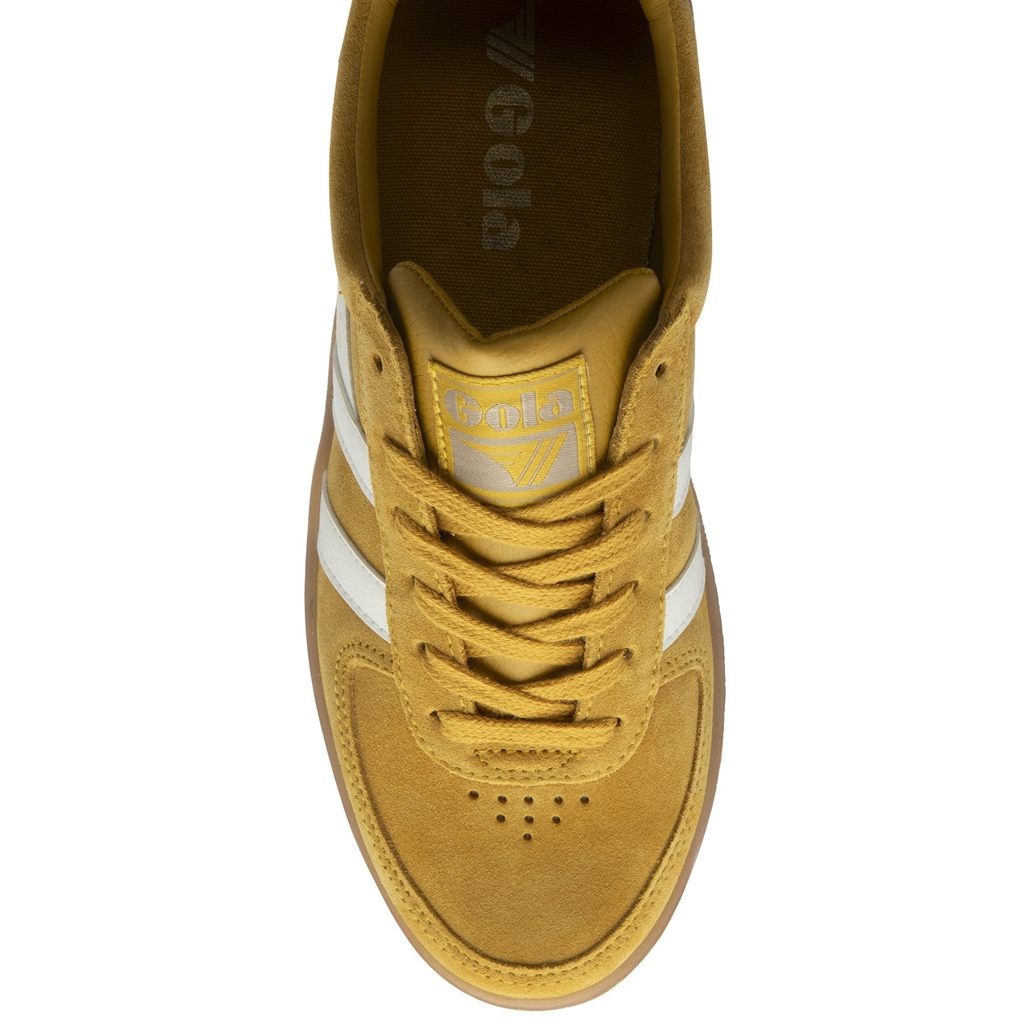 Gola Classics Grandslam Suede Sneakers Branco Portugal | HRWO05974