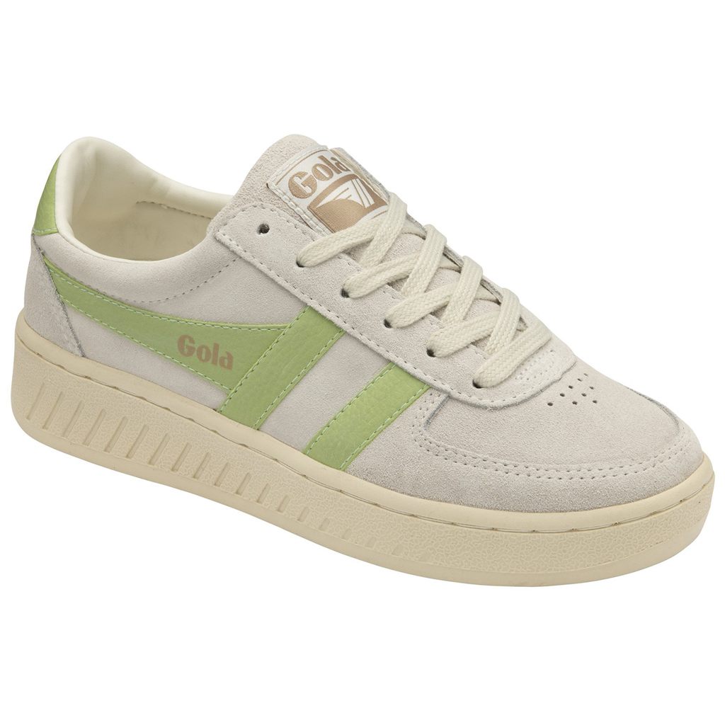 Gola Classics Grandslam Suede Sneakers Branco Verdes Portugal | PGRD01984