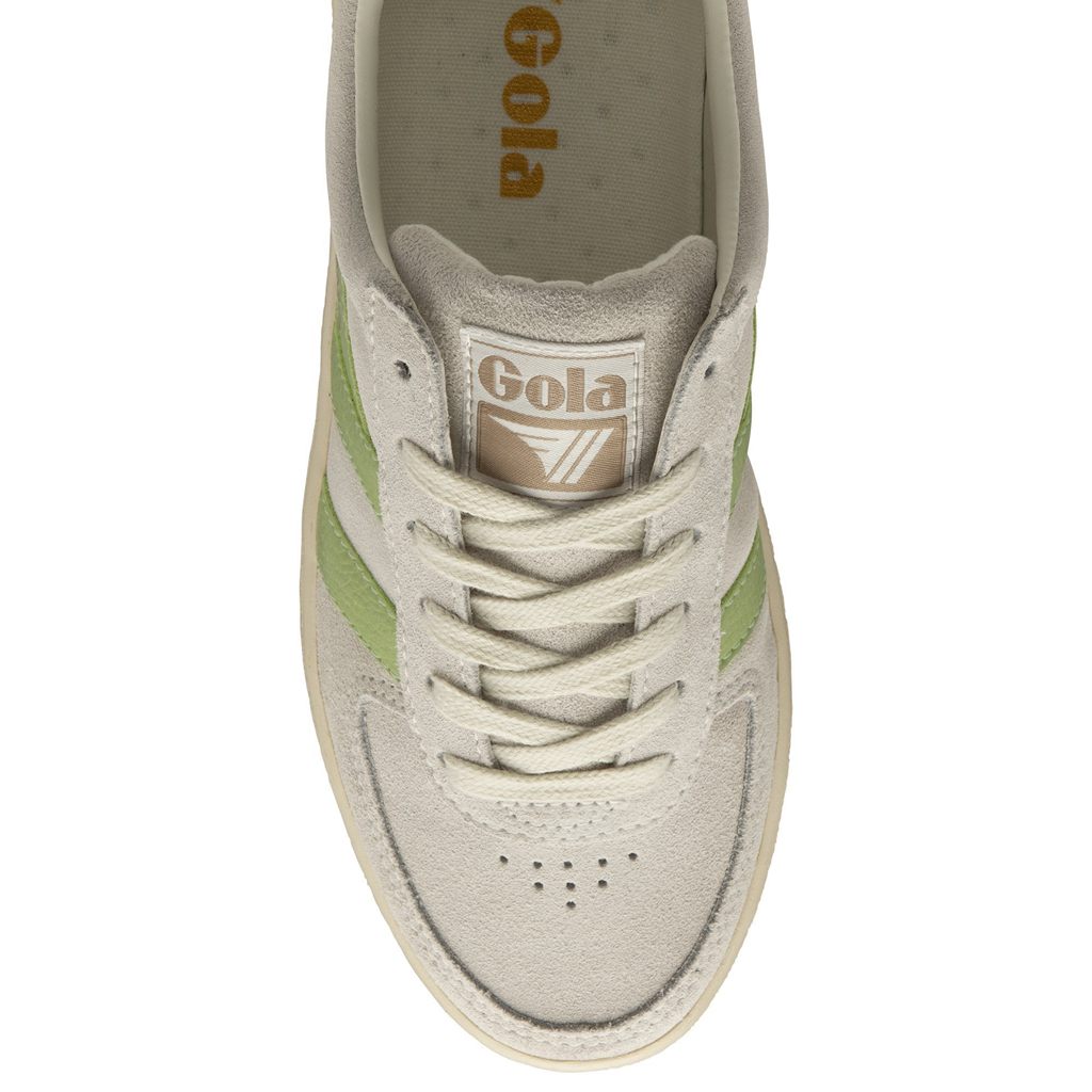 Gola Classics Grandslam Suede Sneakers Branco Verdes Portugal | PGRD01984