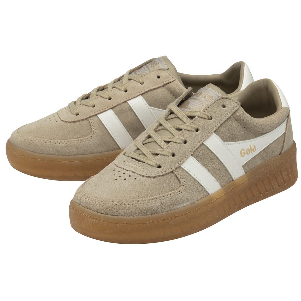 Gola Classics Grandslam Suede Sneakers Branco Portugal | CWIY21537