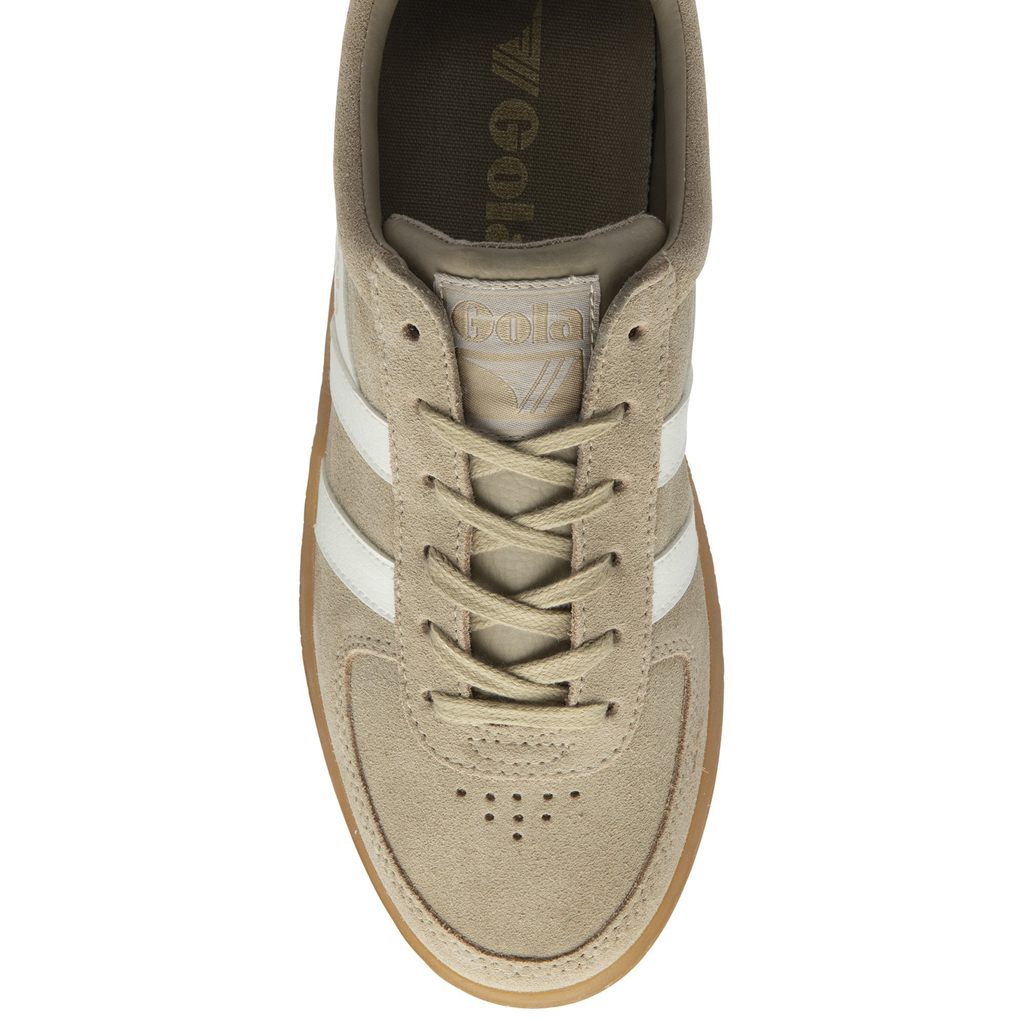 Gola Classics Grandslam Suede Sneakers Branco Portugal | CWIY21537