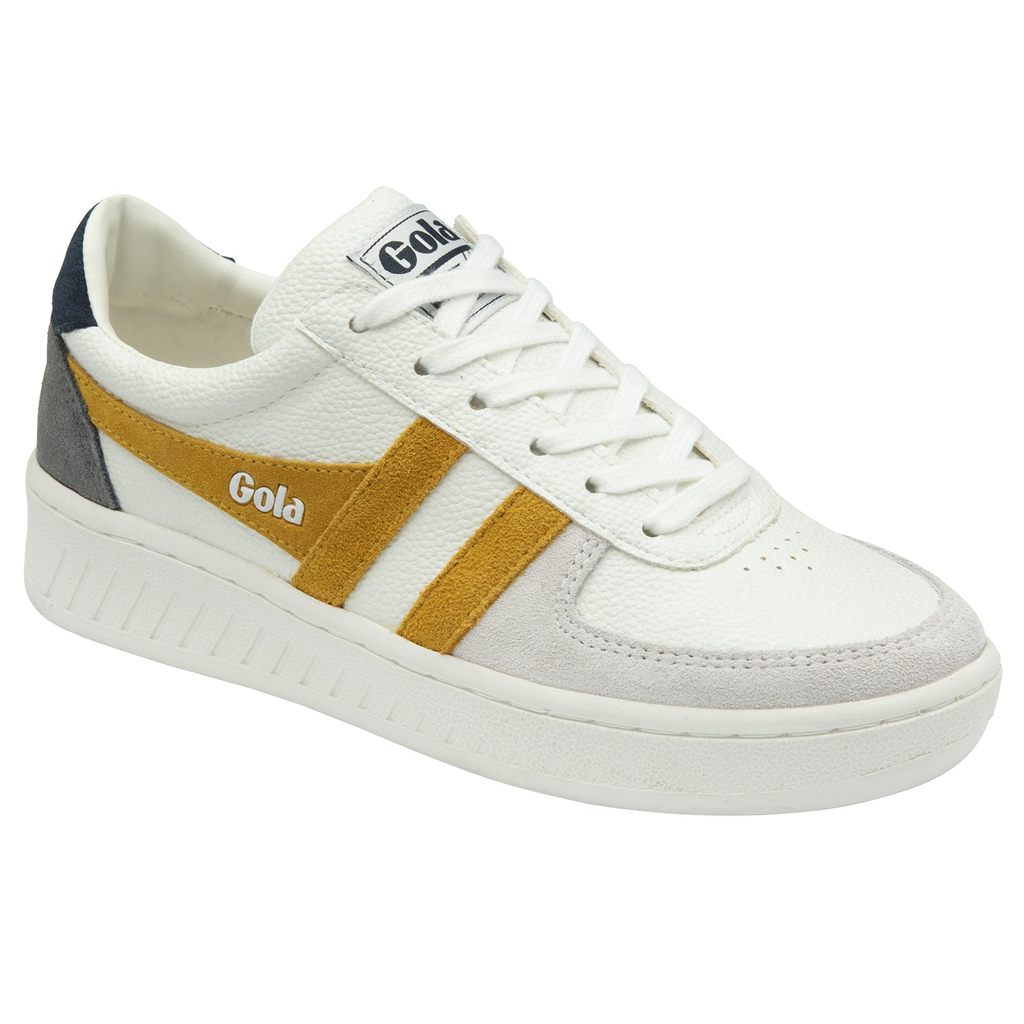 Gola Classics Grandslam Trident Sneakers Branco Azul Marinho Portugal | NYZR74982