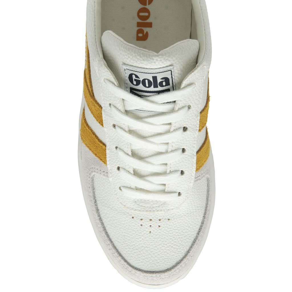 Gola Classics Grandslam Trident Sneakers Branco Azul Marinho Portugal | NYZR74982