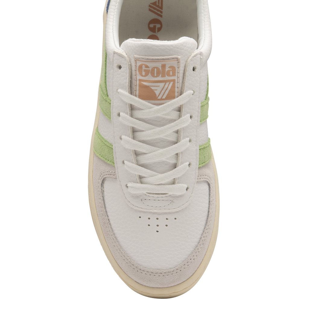 Gola Classics Grandslam Trident Sneakers Branco Verdes Rosa Portugal | CIHG60348