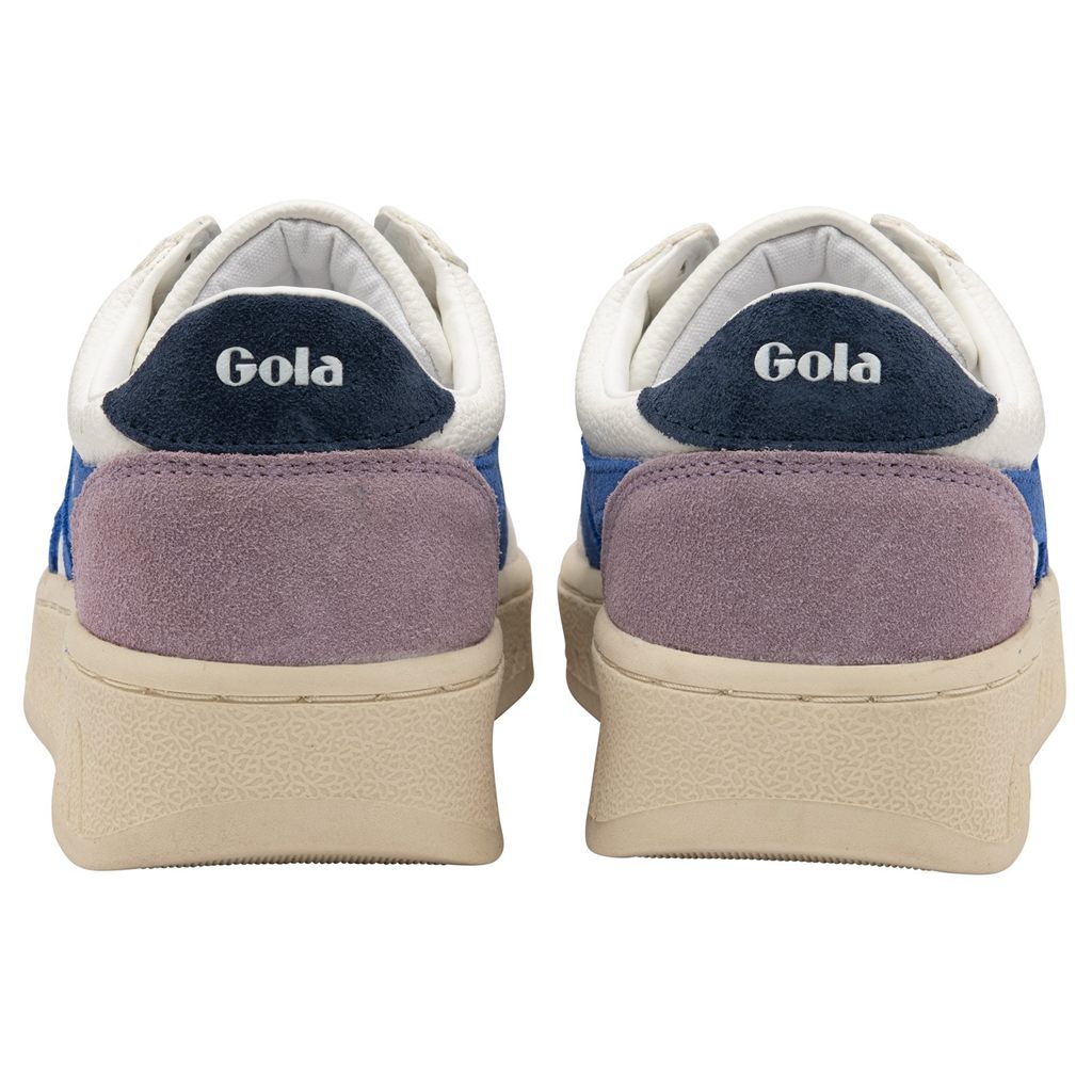 Gola Classics Grandslam Trident Sneakers Branco Azul Marinho Portugal | VZDE57840