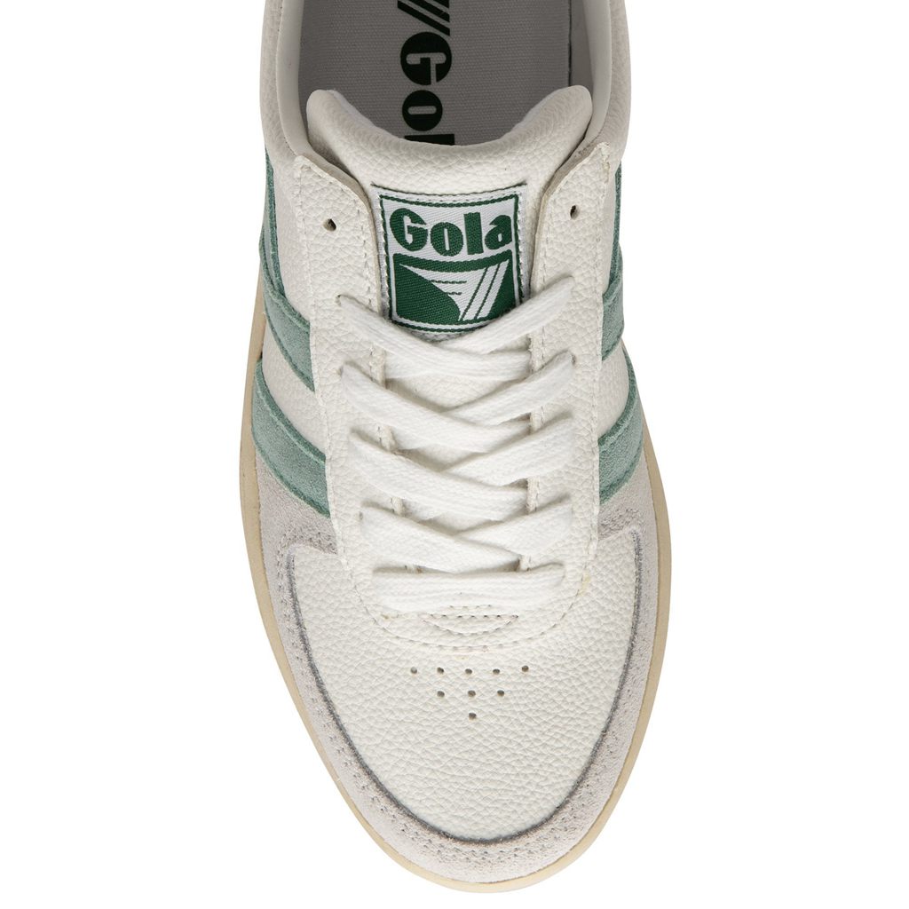 Gola Classics Grandslam Trident Sneakers Branco Verdes Portugal | CWPE58613