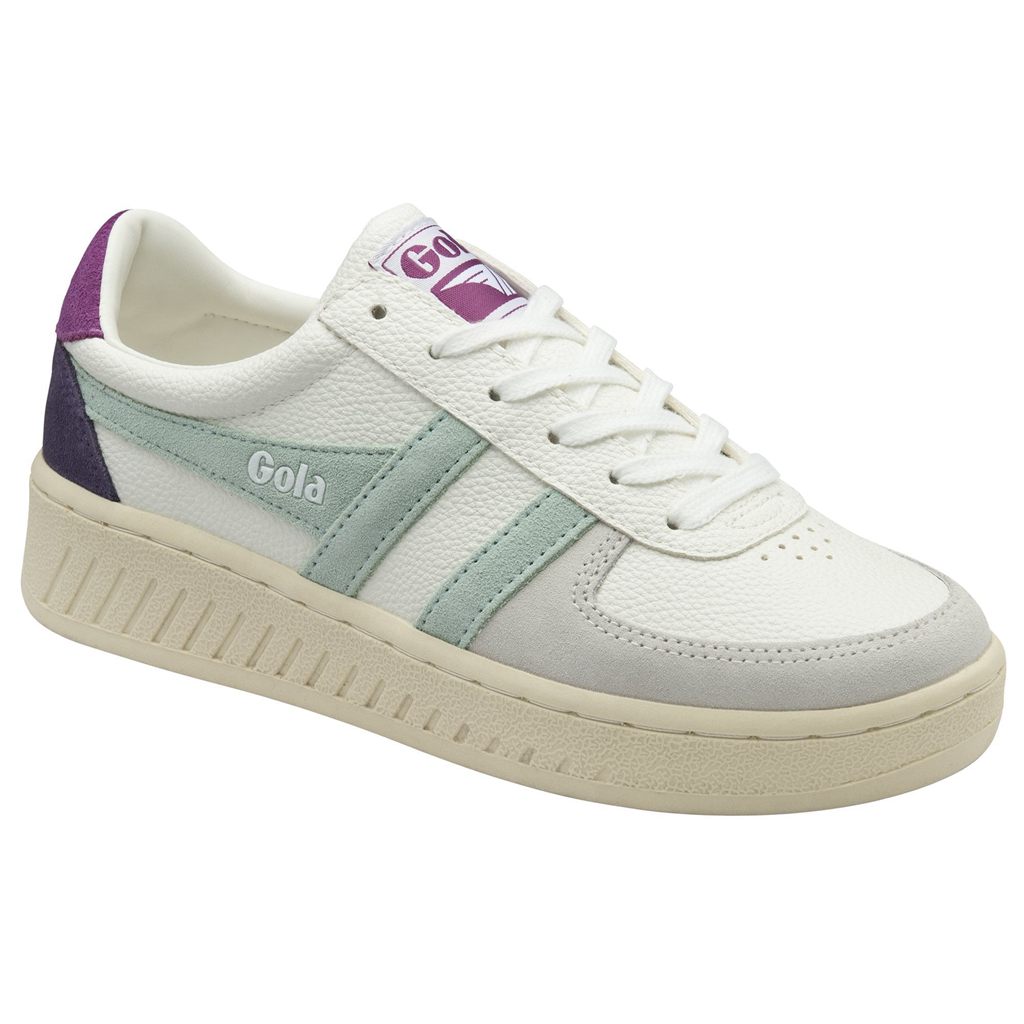 Gola Classics Grandslam Trident Sneakers Branco Portugal | BDCF89061