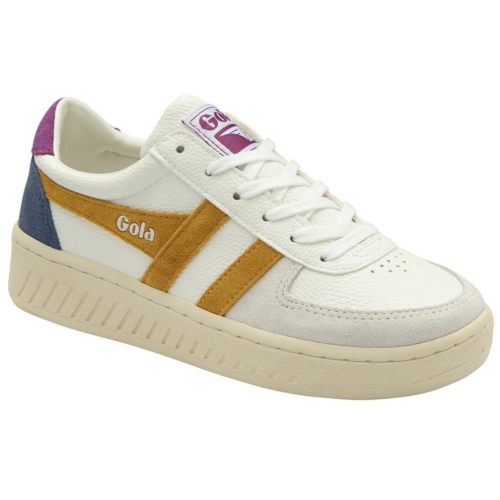 Gola Classics Grandslam Trident Sneakers Branco Portugal | SRTO94561