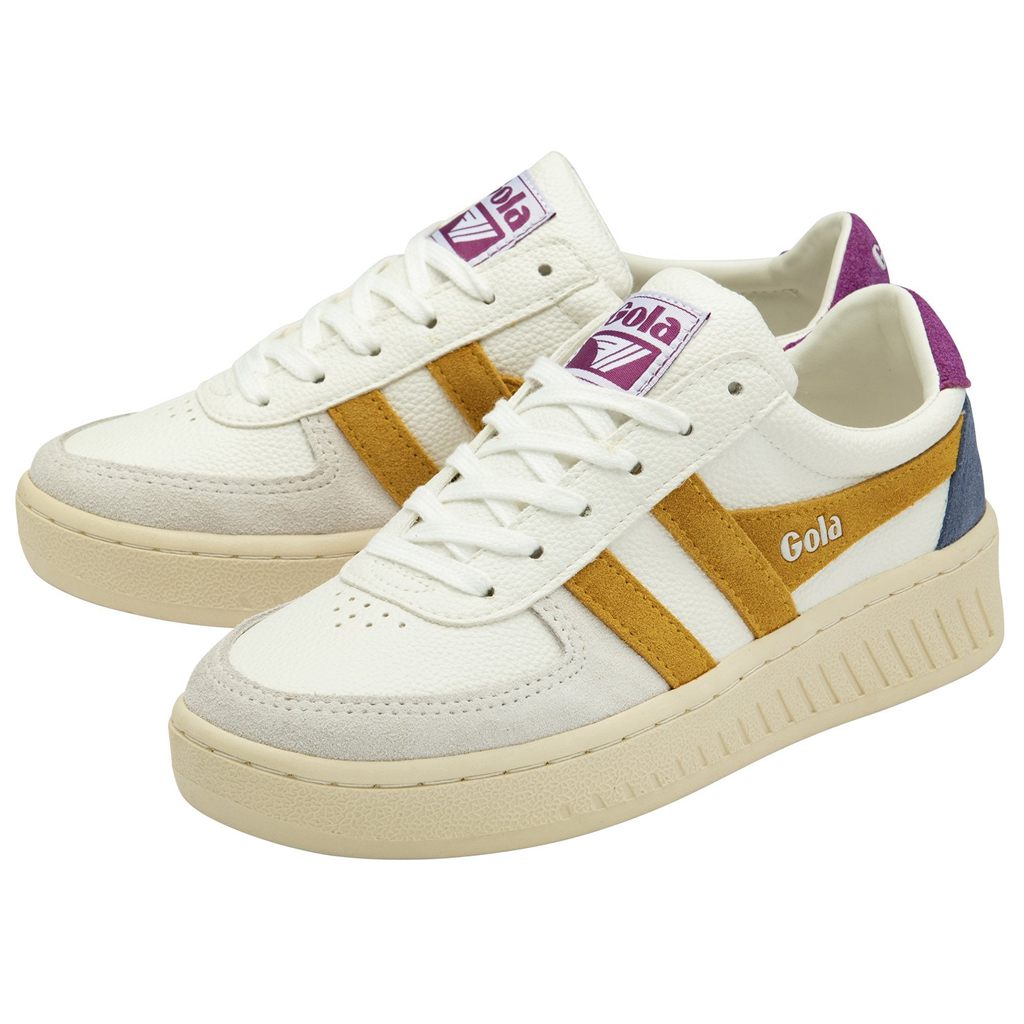 Gola Classics Grandslam Trident Sneakers Branco Portugal | SRTO94561