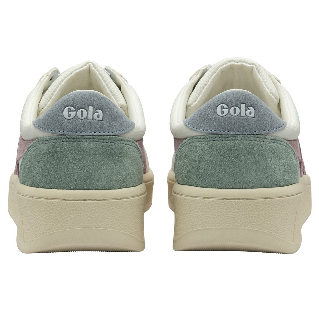 Gola Classics Grandslam Trident Sneakers Branco Rosa Portugal | OYXW84135