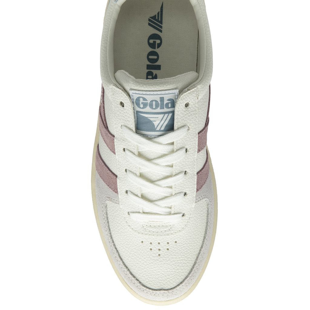 Gola Classics Grandslam Trident Sneakers Branco Rosa Portugal | OYXW84135