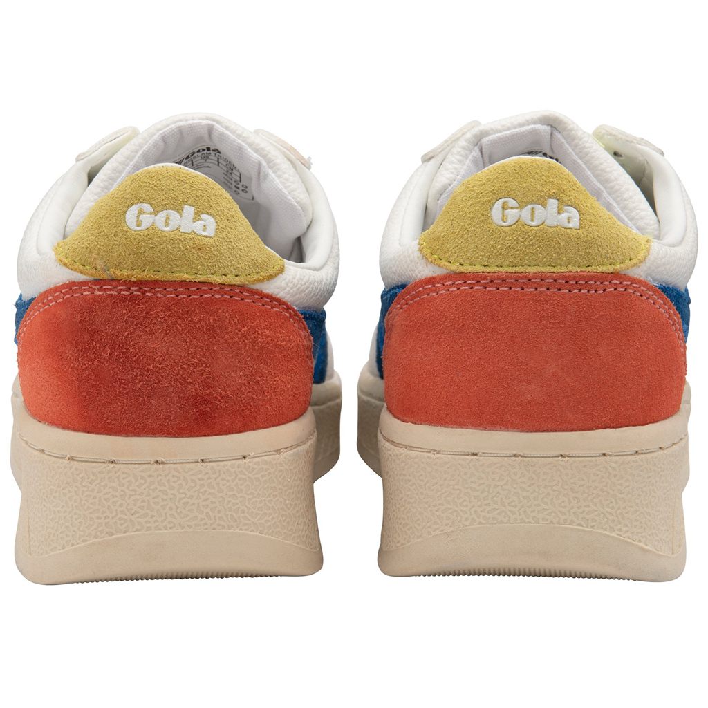 Gola Classics Grandslam Trident Sneakers Branco Azuis Portugal | WUCV45973