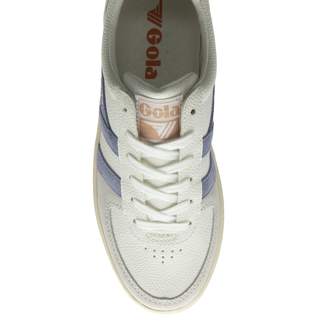 Gola Classics Grandslam Trident Sneakers Branco Lavanda Portugal | XAIH57419
