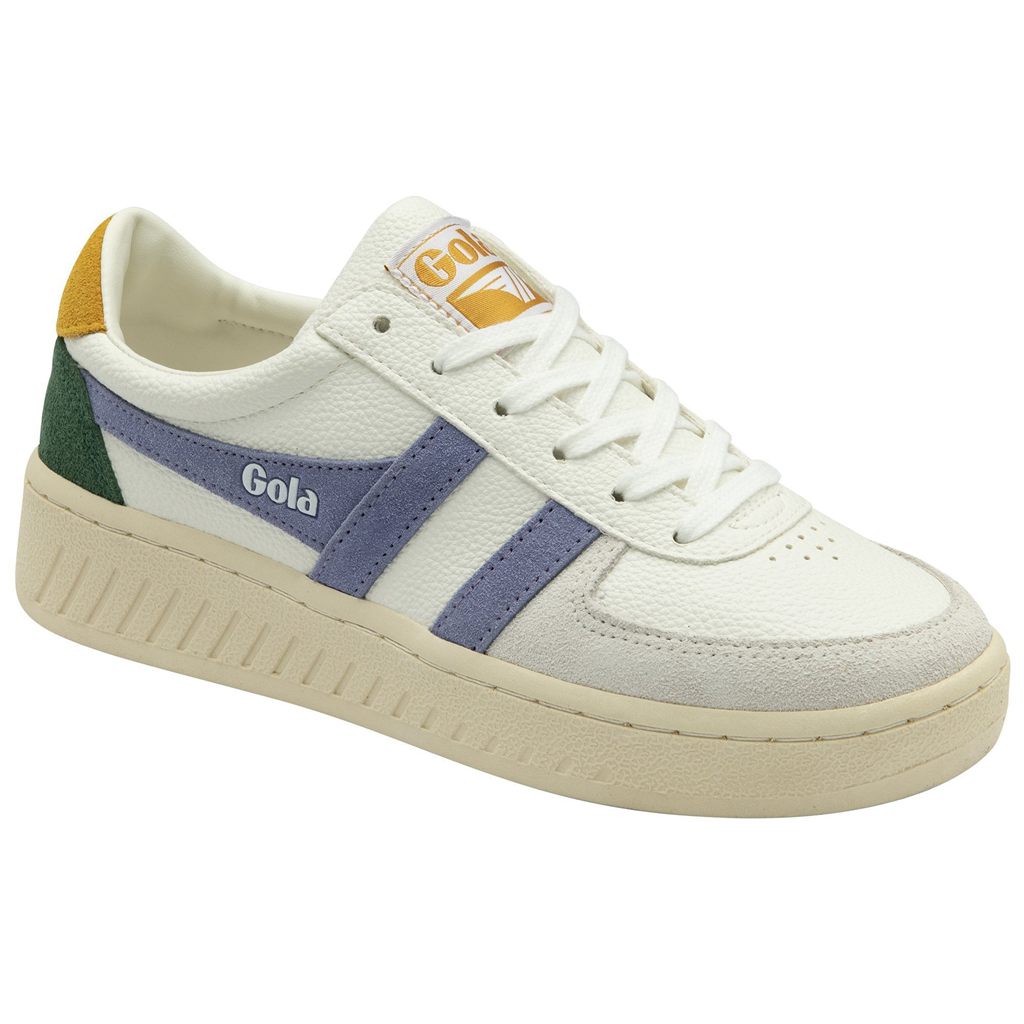 Gola Classics Grandslam Trident Sneakers Branco Lavanda Portugal | OMEJ37209