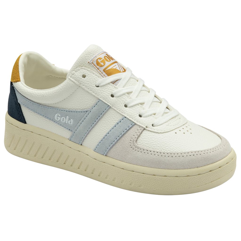 Gola Classics Grandslam Trident Sneakers Branco Azuis Portugal | EUTM80315