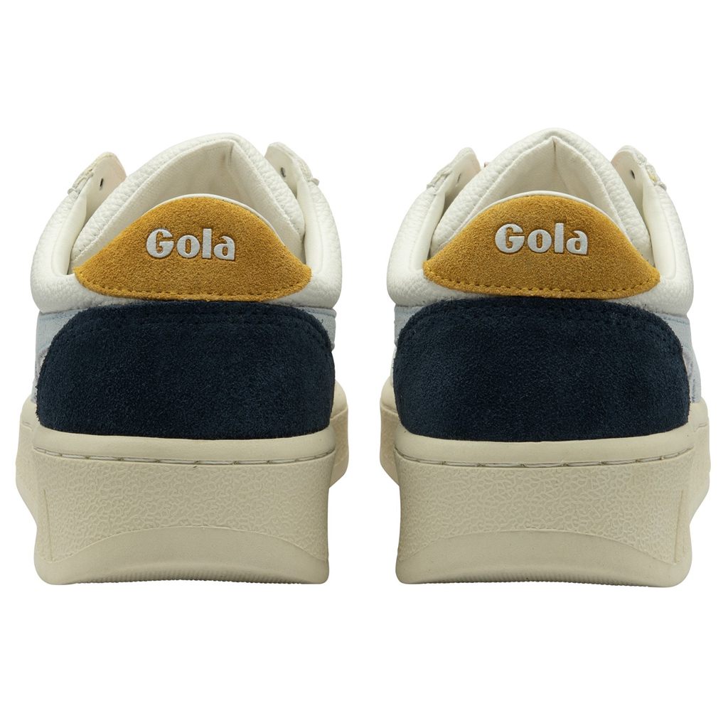Gola Classics Grandslam Trident Sneakers Branco Azuis Portugal | EUTM80315