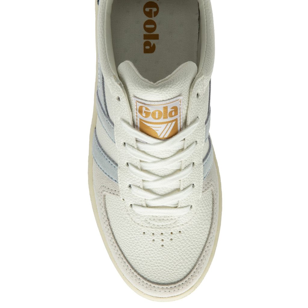 Gola Classics Grandslam Trident Sneakers Branco Azuis Portugal | EUTM80315
