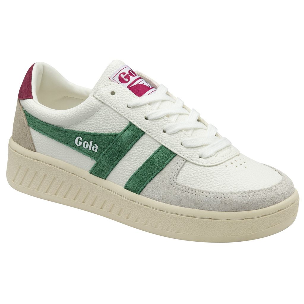 Gola Classics Grandslam Trident Sneakers Branco Portugal | OBYK78416