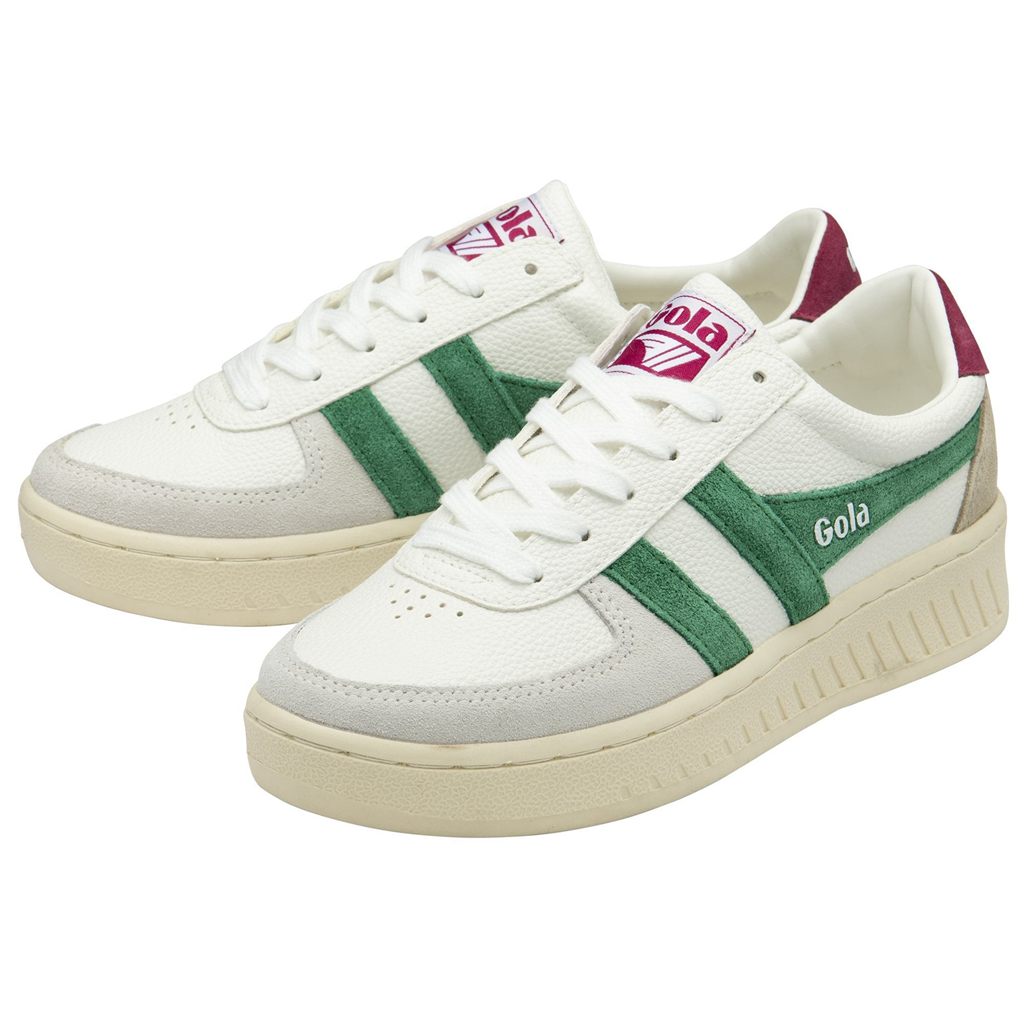 Gola Classics Grandslam Trident Sneakers Branco Portugal | OBYK78416