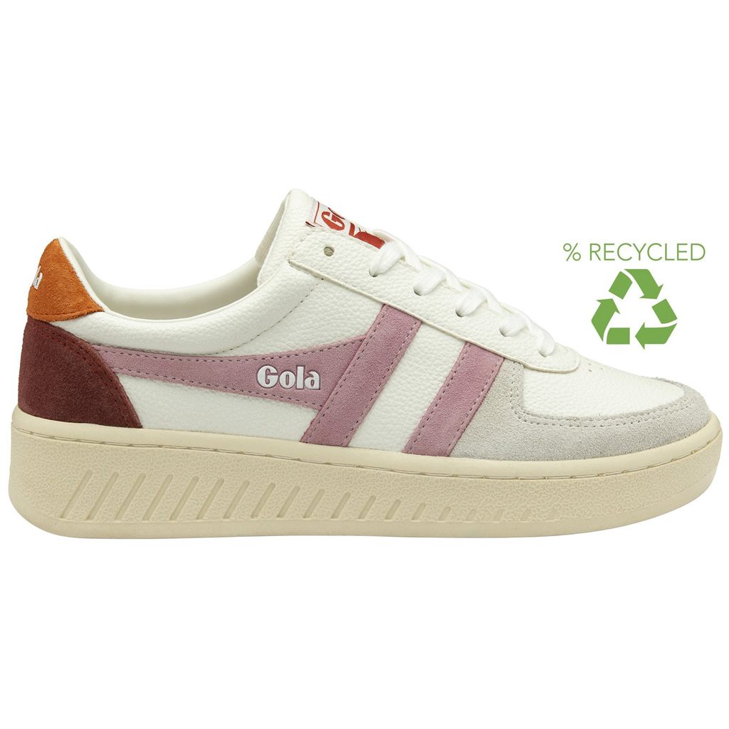 Gola Classics Grandslam Trident Sneakers Branco Laranja Portugal | PNGI04572