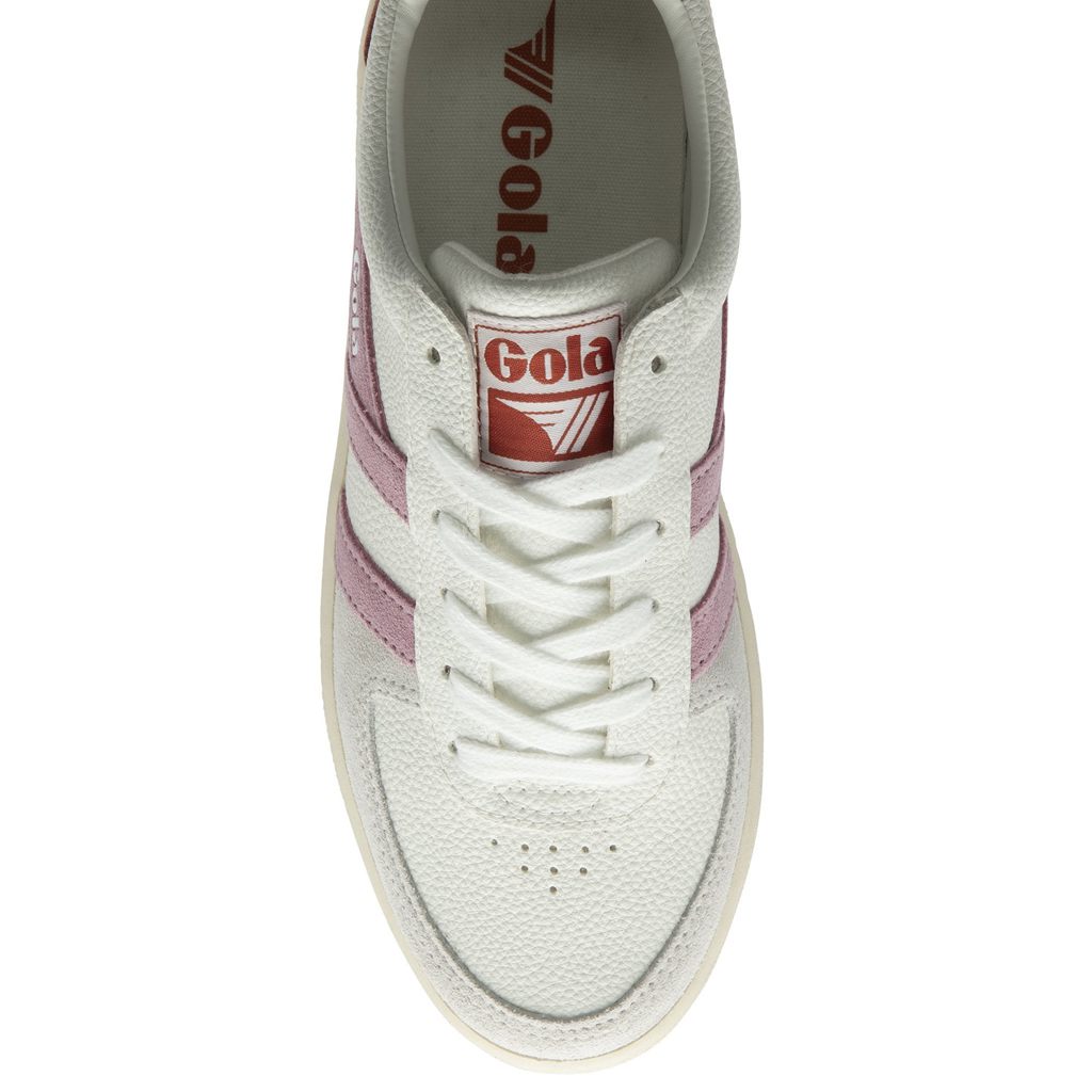 Gola Classics Grandslam Trident Sneakers Branco Laranja Portugal | PNGI04572