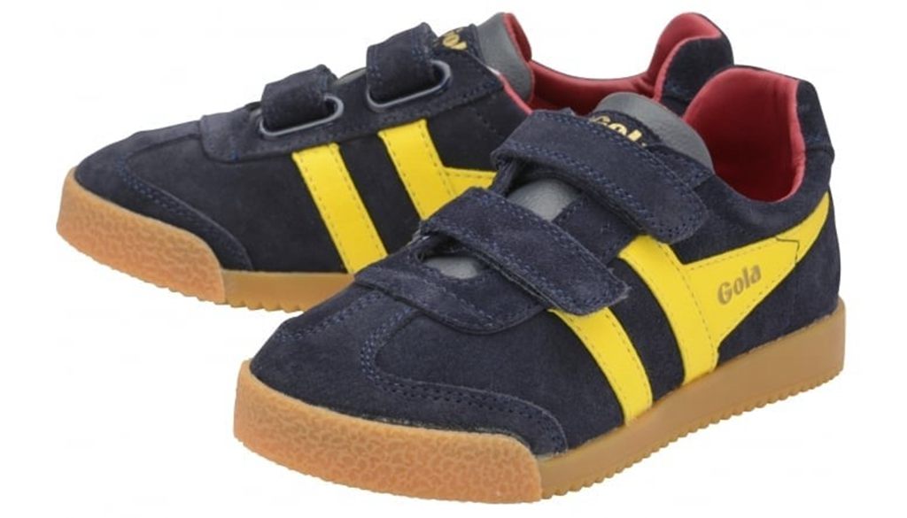 Gola Classics Harrier Strap Sneakers Azul Marinho Vermelhas Portugal | GCHK87105