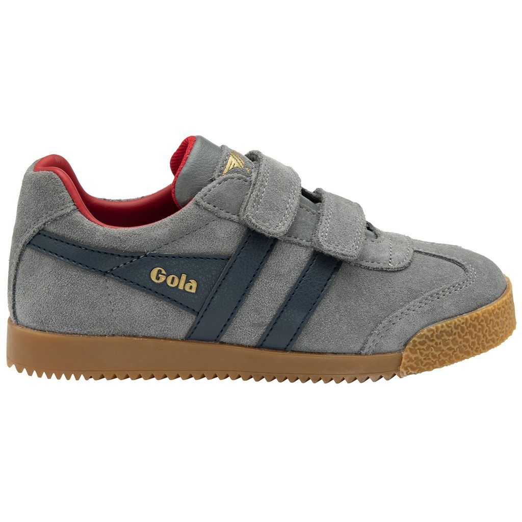 Gola Classics Harrier Strap Sneakers Azul Marinho Vermelhas Escuro Portugal | XINL47269