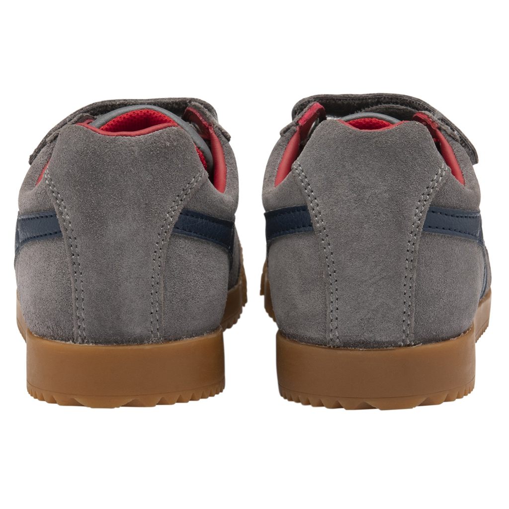 Gola Classics Harrier Strap Sneakers Azul Marinho Vermelhas Escuro Portugal | XINL47269